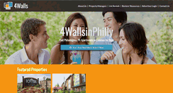 Desktop Screenshot of 4wallsinphilly.com